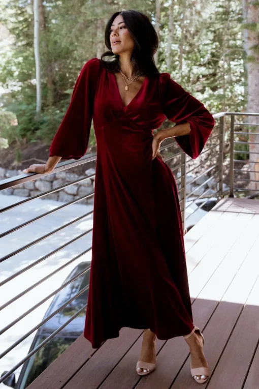 Adelita Velvet Maxi Dress | | Baltic Born Discount