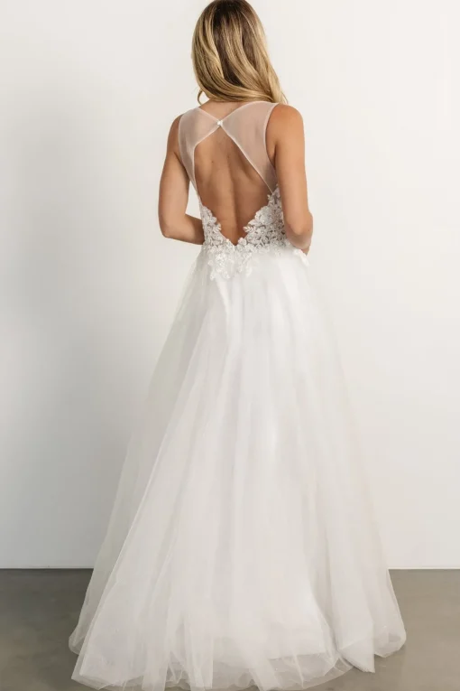 Affection Shimmer Bridal Gown | Off White | Baltic Born Online