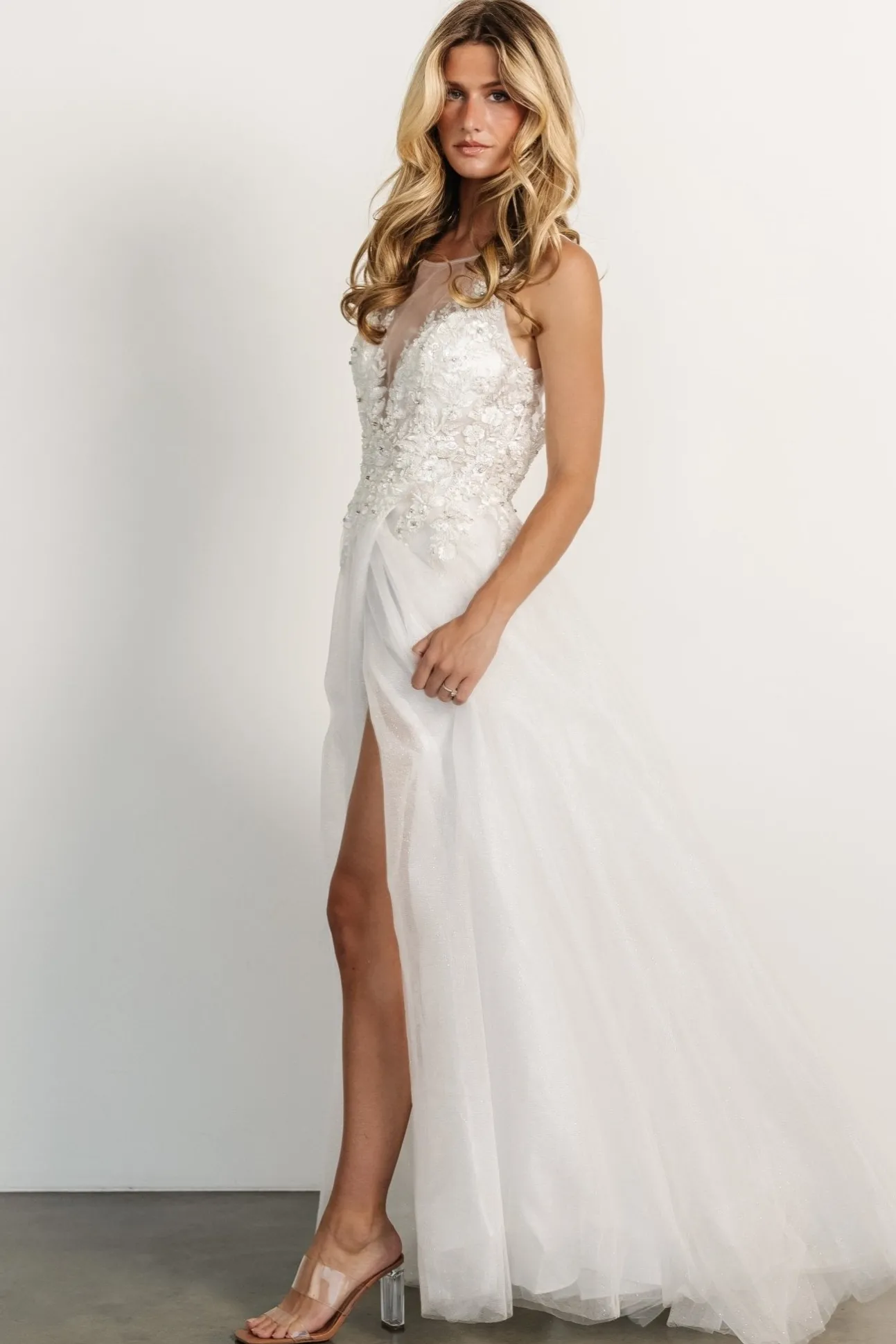 Affection Shimmer Bridal Gown | Off White | Baltic Born Online