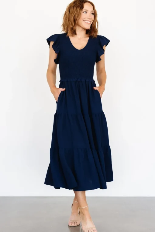 Afton Smocked Tiered Dress | | Baltic Born Online