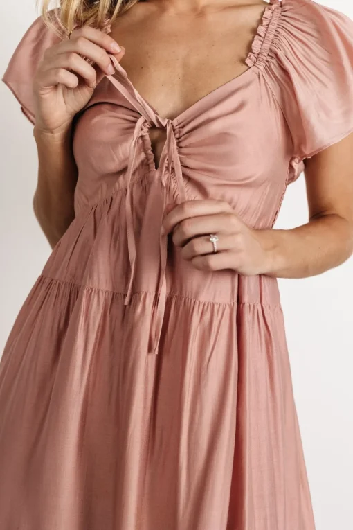 Agatha Maxi Dress | Dusty Mauve | Baltic Born Cheap