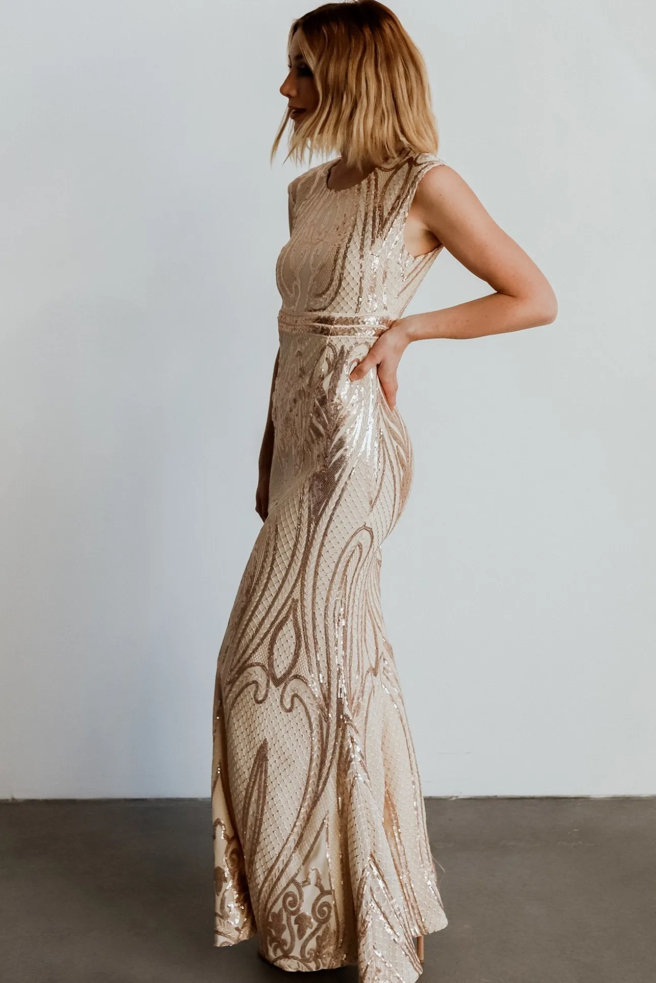 Alessia Sequin Gown | | Baltic Born Cheap