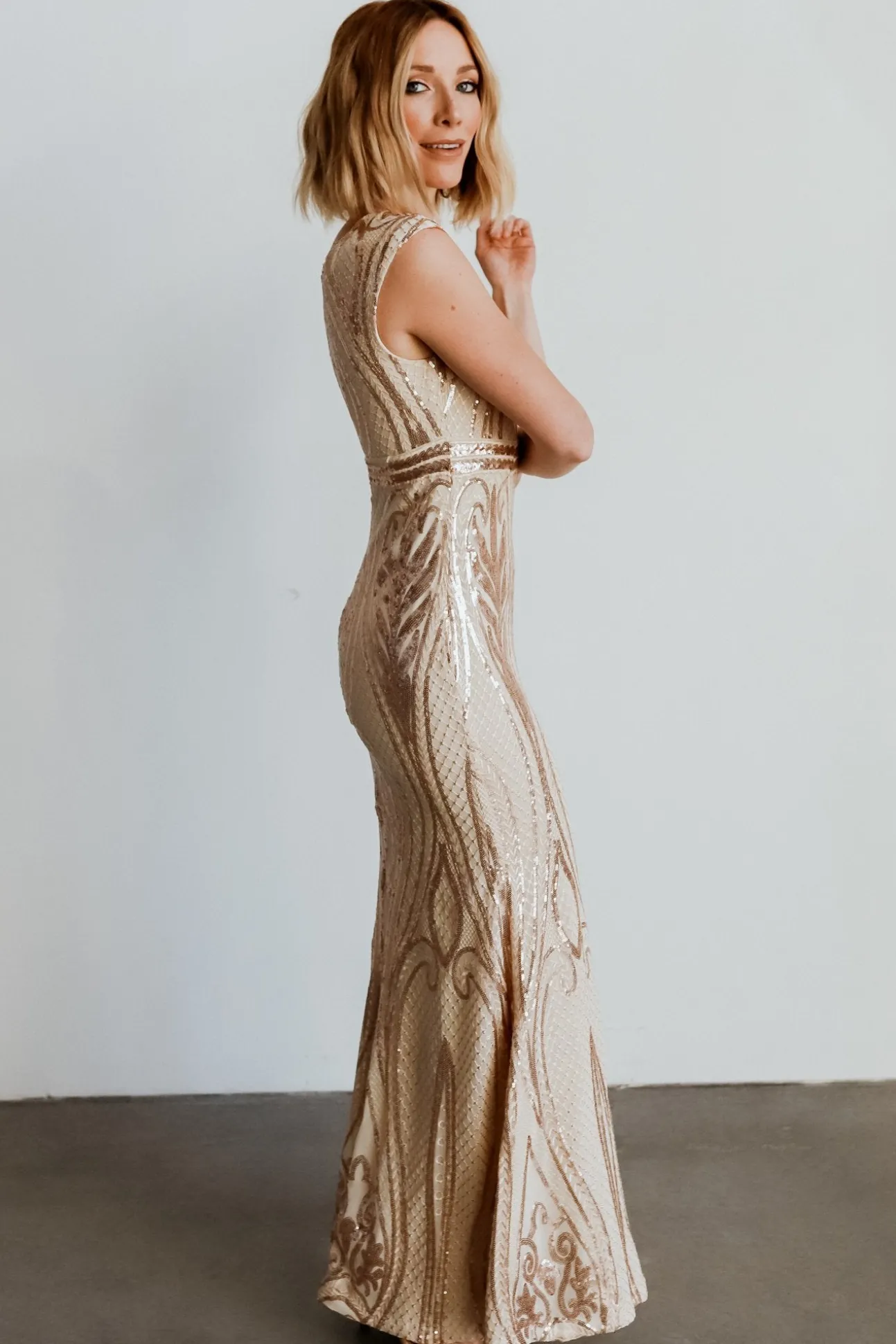 Alessia Sequin Gown | | Baltic Born Cheap