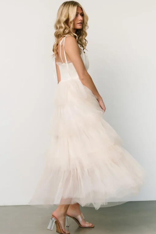Alora Tulle Tiered Maxi Dress | | Baltic Born Flash Sale