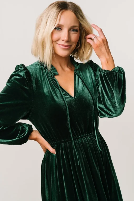 Amadora Velvet Dress | | Baltic Born Fashion