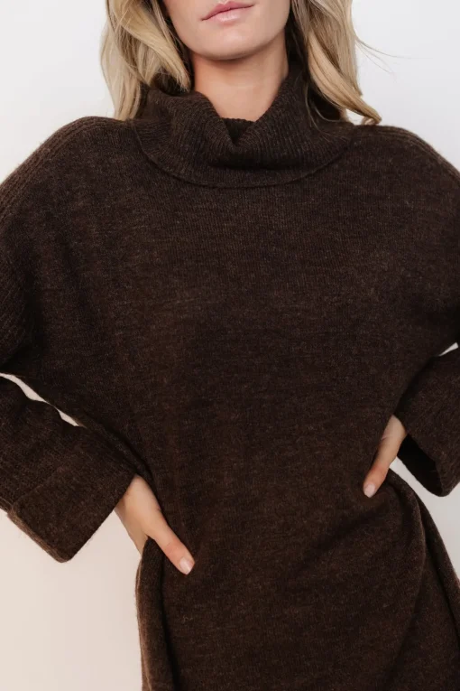 Amy Sweater Dress | Dark Brown | Baltic Born Cheap