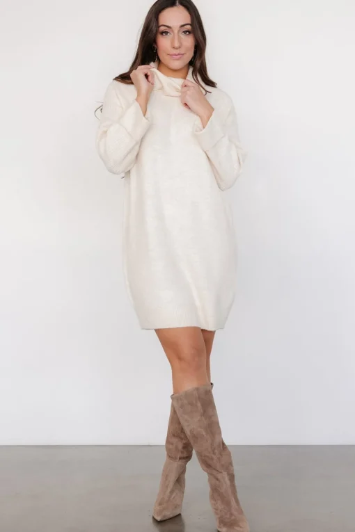 Amy Sweater Dress | Warm Ivory | Baltic Born Hot
