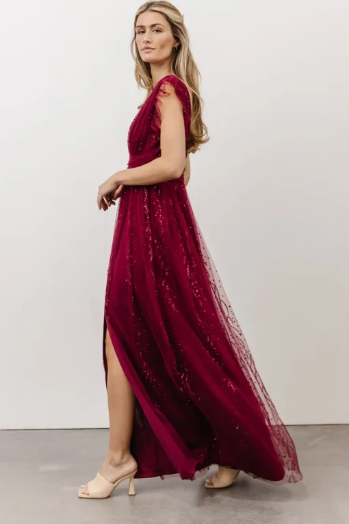 Annika Sequin Mesh Maxi Dress | | Baltic Born Discount