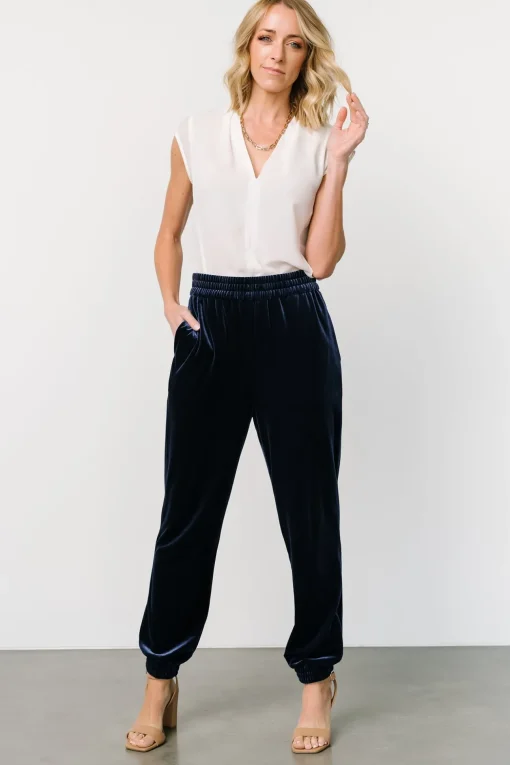 Archie Velvet Jogger Pants | | Baltic Born Cheap