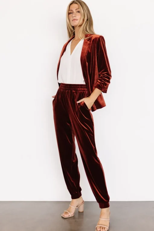 Archie Velvet Jogger Pants | | Baltic Born Best Sale