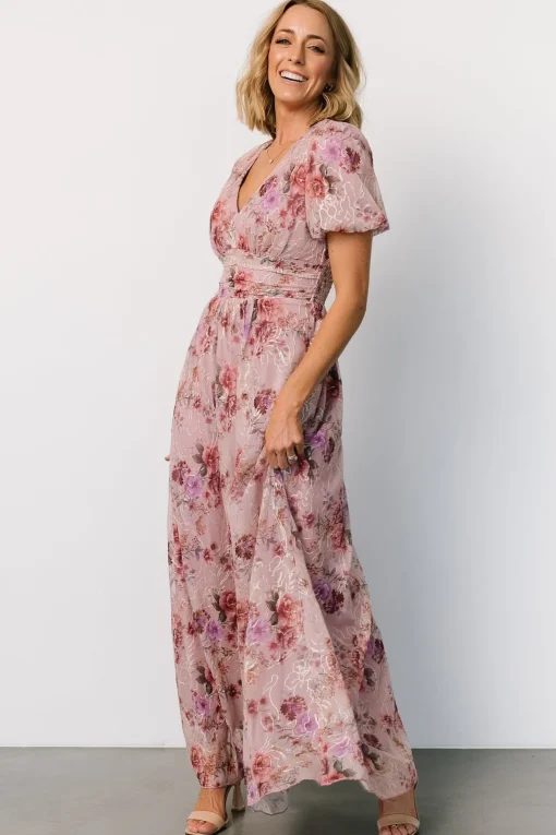 Ardley Maxi Dress | Orchid Floral | Baltic Born Shop
