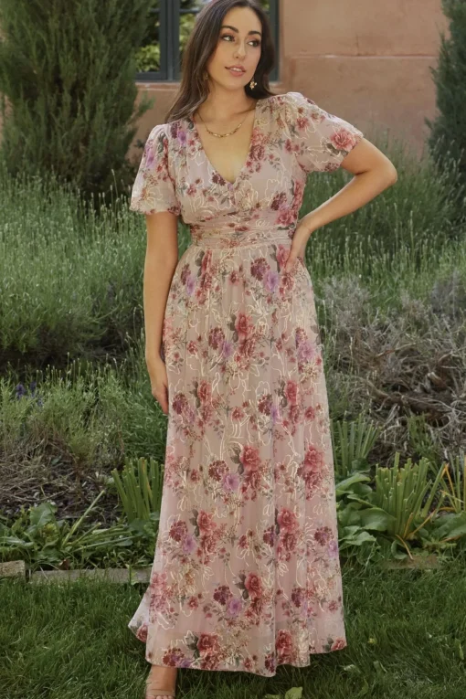 Ardley Maxi Dress | Orchid Floral | Baltic Born Shop