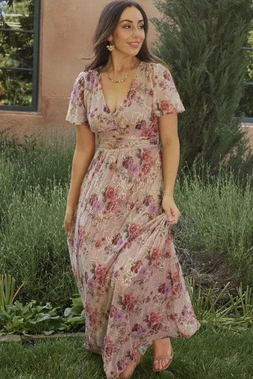 Ardley Maxi Dress | Orchid Floral | Baltic Born Shop