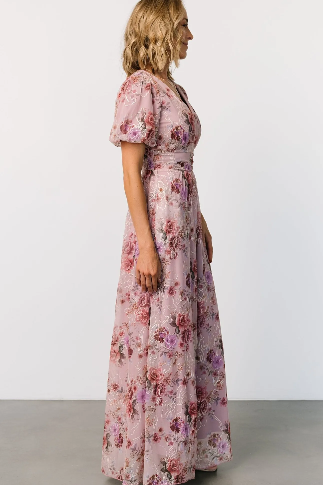 Ardley Maxi Dress | Orchid Floral | Baltic Born Shop