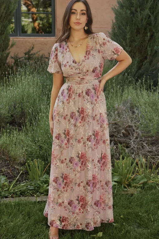 Ardley Maxi Dress | Orchid Floral | Baltic Born Shop