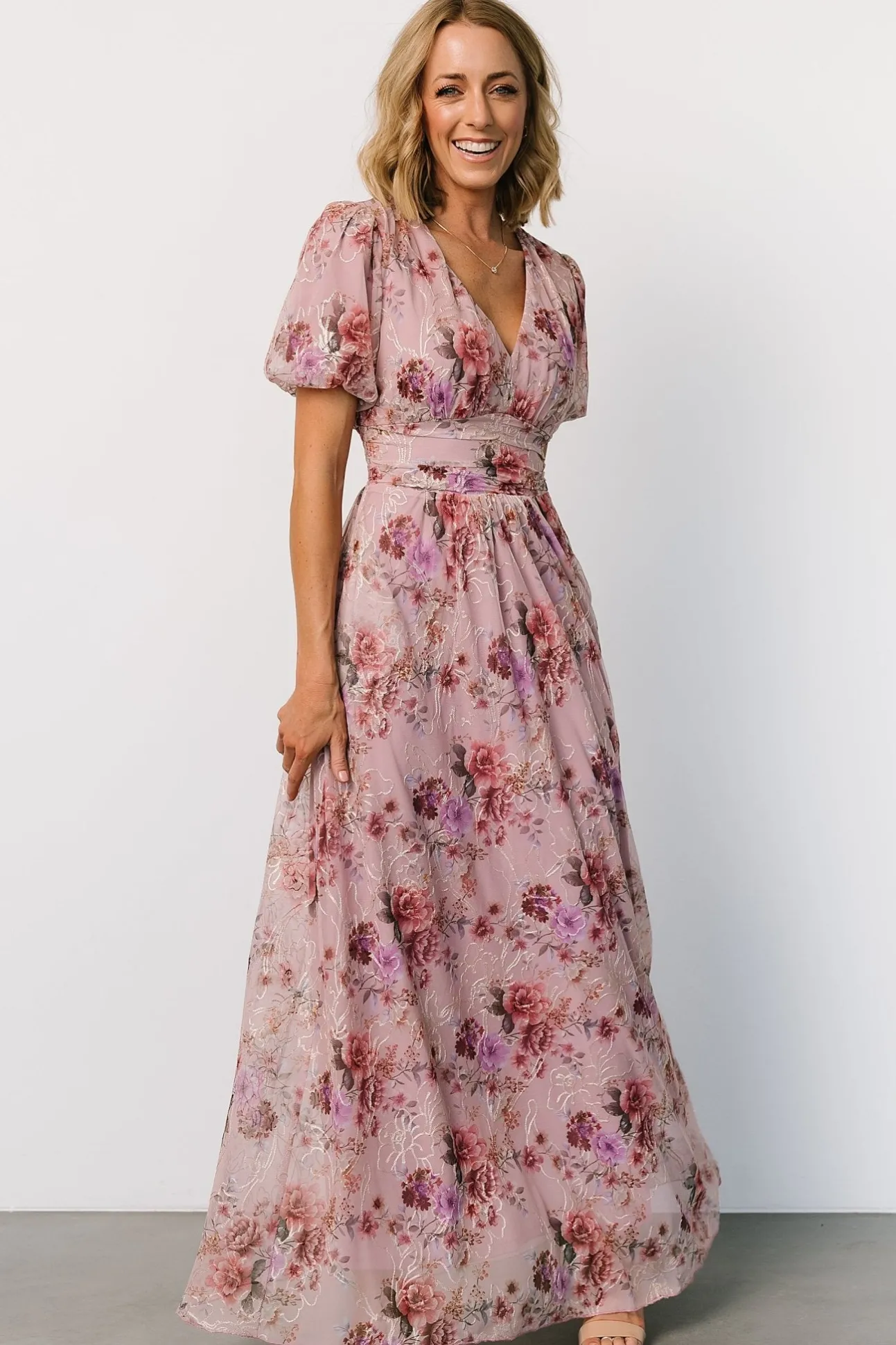 Ardley Maxi Dress | Orchid Floral | Baltic Born Shop