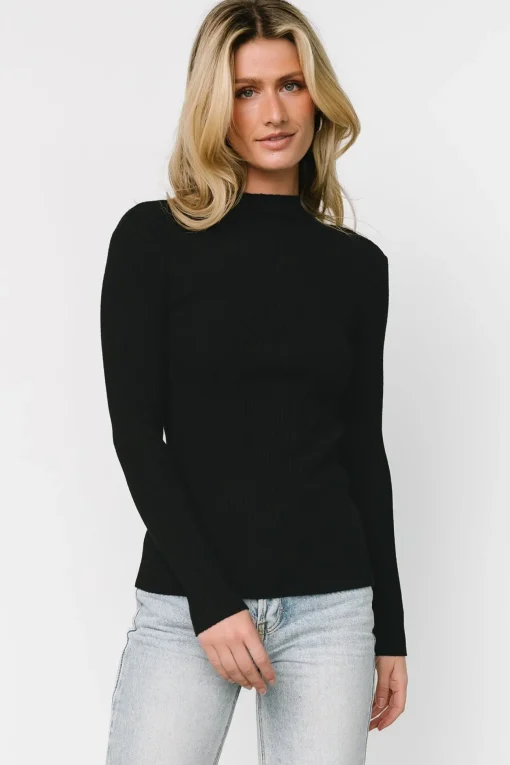 Ari Ribbed Long Sleeve Top | | Baltic Born Clearance