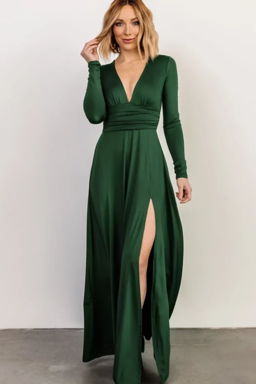 Arianna Maxi Dress | Hunter Green | Baltic Born Hot
