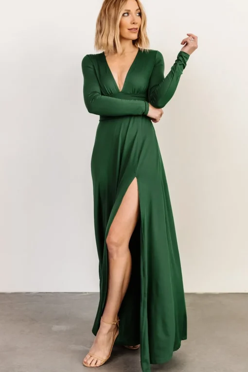 Arianna Maxi Dress | Hunter Green | Baltic Born Hot