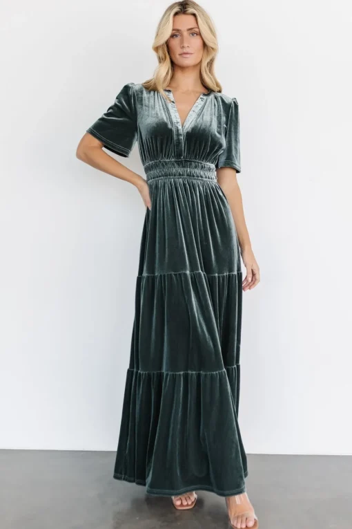 Artemis Velvet Maxi Dress | | Baltic Born Online