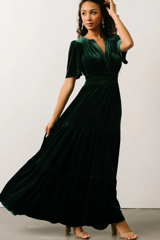 Artemis Velvet Maxi Dress | | Baltic Born Shop