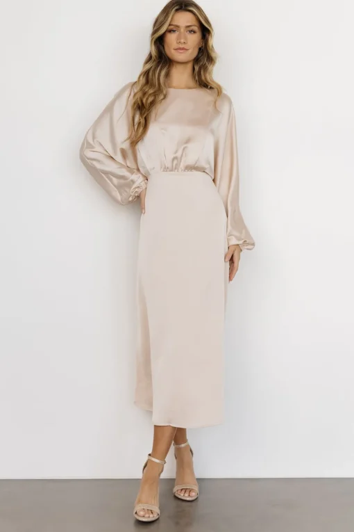 Balta Satin Midi Dress | | Baltic Born Shop