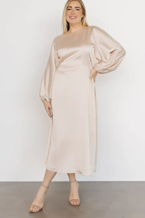 Balta Satin Midi Dress | | Baltic Born Shop