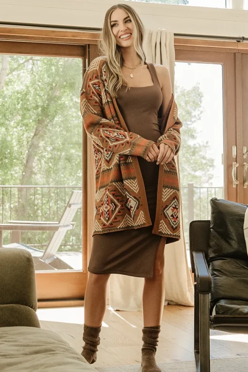 Billings Knit Cardigan | Spice Multi | Baltic Born Store
