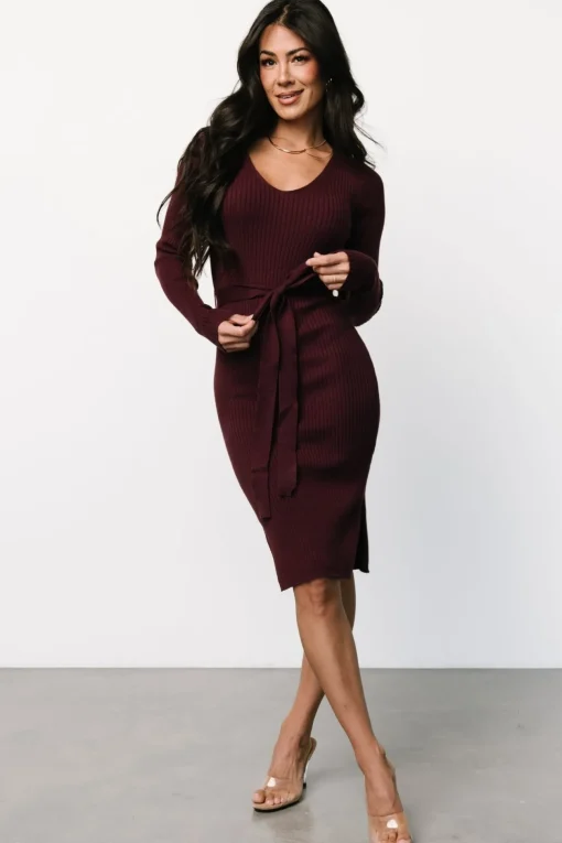Blayne Ribbed Midi Dress | | Baltic Born Clearance