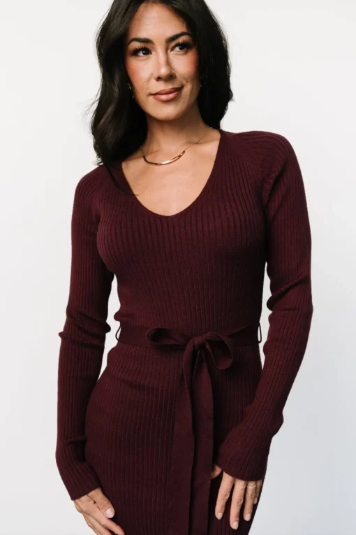 Blayne Ribbed Midi Dress | | Baltic Born Clearance