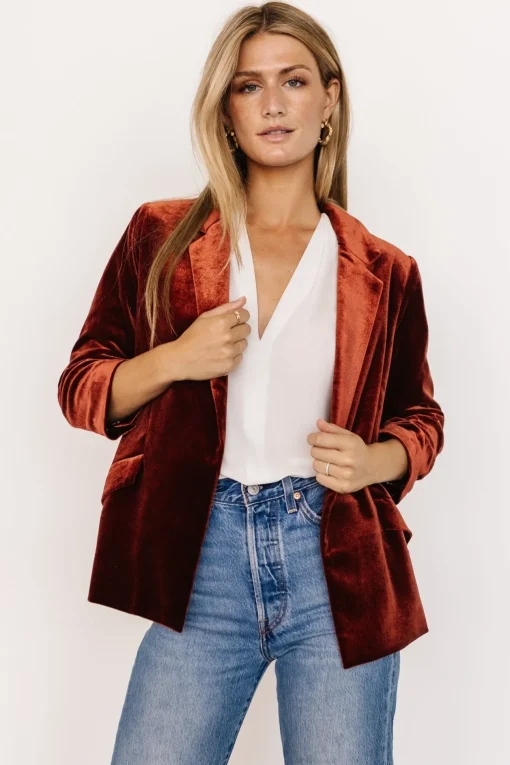 Brinton Velvet Blazer | | Baltic Born Best Sale