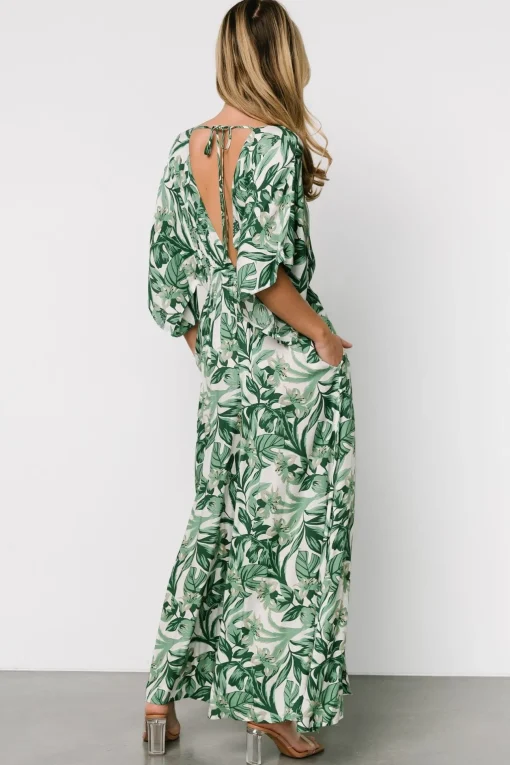 Byron Jumpsuit | Green Print | Baltic Born Cheap
