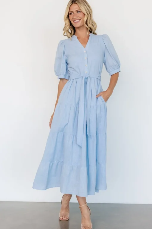 Camille Maxi Dress | Light Blue | Baltic Born Hot