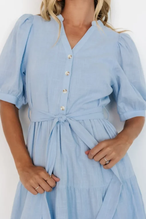 Camille Maxi Dress | Light Blue | Baltic Born Hot