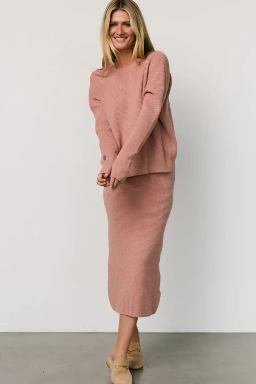 Carey Waffle Midi Skirt | | Baltic Born Best