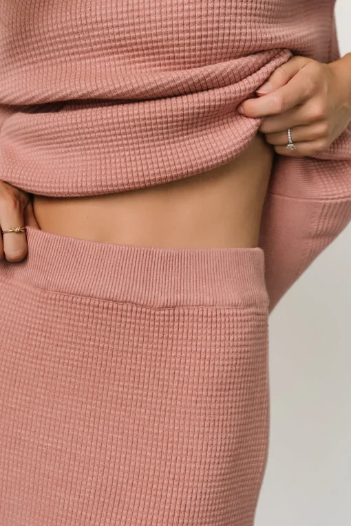Carey Waffle Midi Skirt | | Baltic Born Best