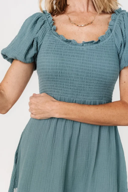 Carrington Maxi Dress | Vintage Teal | Baltic Born Store