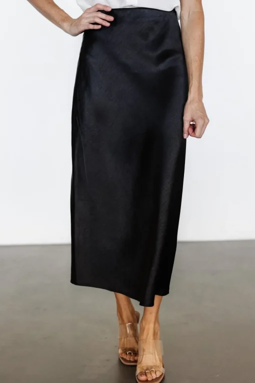 Celeste Satin Midi Skirt | | Baltic Born Fashion