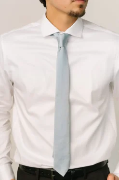 Classic Satin Tie | Light Blue | Baltic Born Cheap