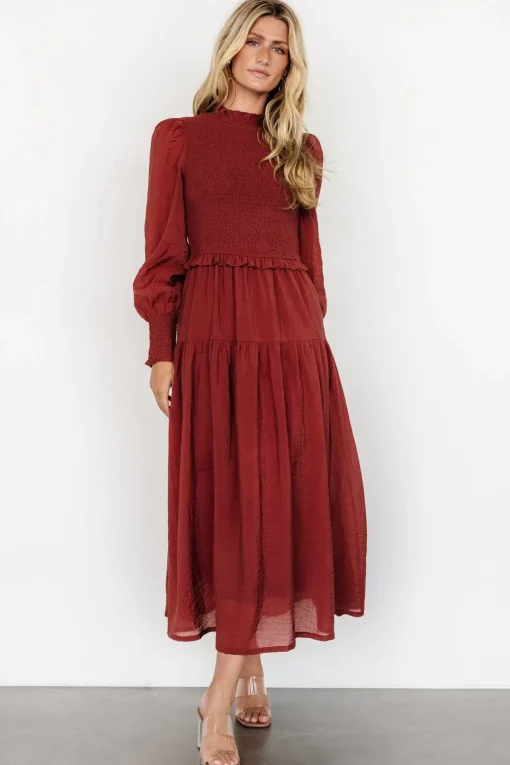 Daria Smocked Maxi Dress | | Baltic Born Flash Sale