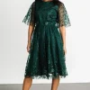 Duchess Tulle Dress | Dark Green Sparkle | Baltic Born Best Sale
