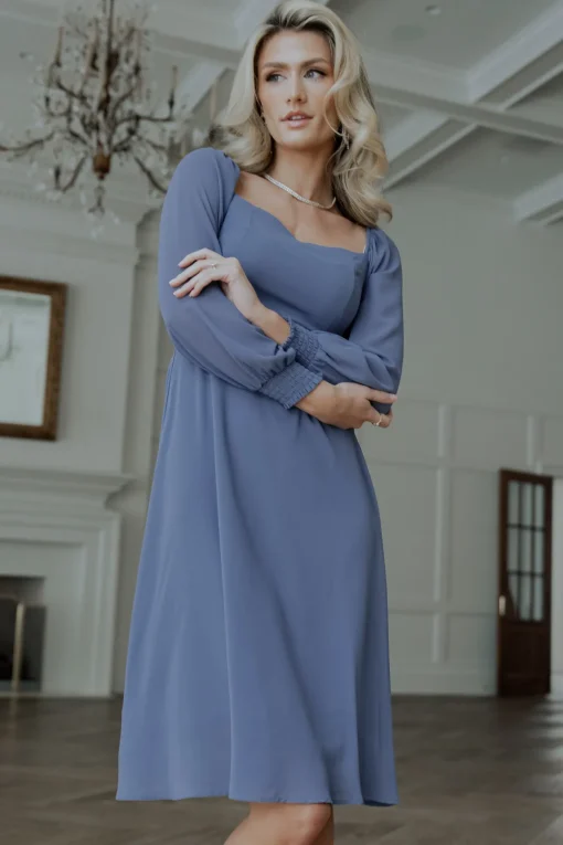Elise Short Dress | Whisper Blue | Baltic Born Discount