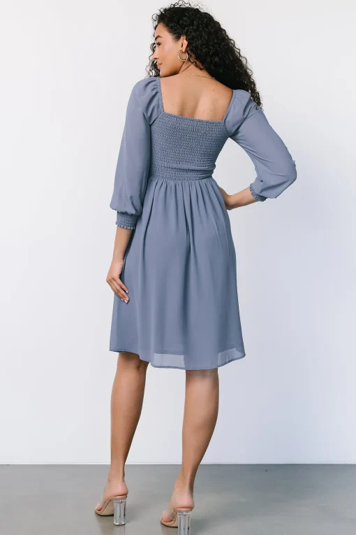 Elise Short Dress | Whisper Blue | Baltic Born Discount