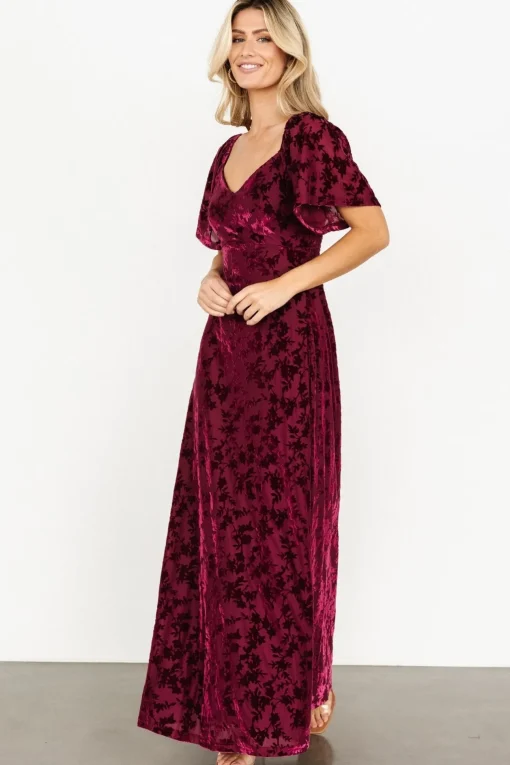 Everley Velvet Maxi Dress | | Baltic Born Best Sale