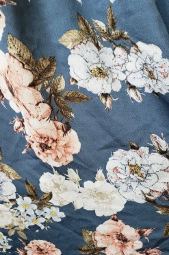 Fabric Swatch - Sicily Satin | Blue Floral | Baltic Born Cheap