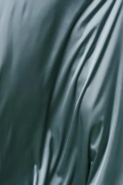 Fabric Swatch - Vara Satin | Dusty Blue | Baltic Born Hot