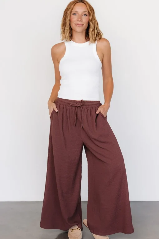 Florence Textured Pants | Desert Rose | Baltic Born Best
