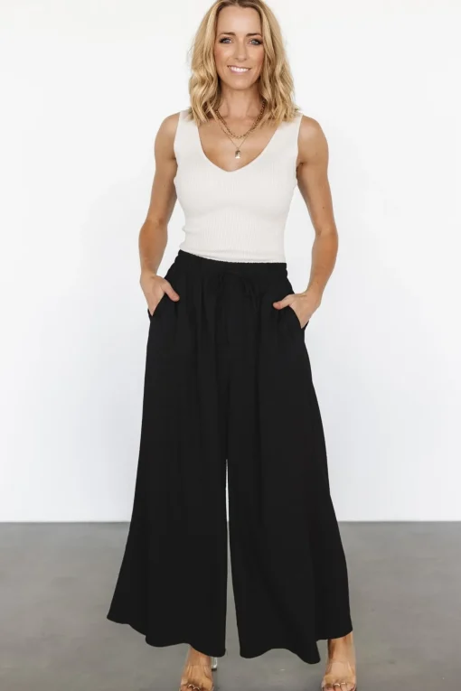 Florence Textured Pants | | Baltic Born Fashion