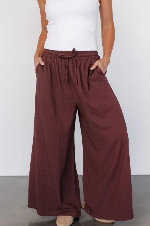 Florence Textured Pants | Desert Rose | Baltic Born Best