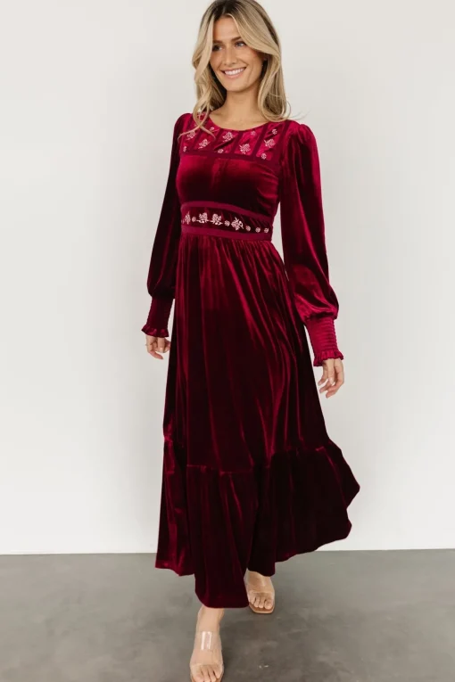 Ingrid Velvet Maxi Dress | | Baltic Born Store